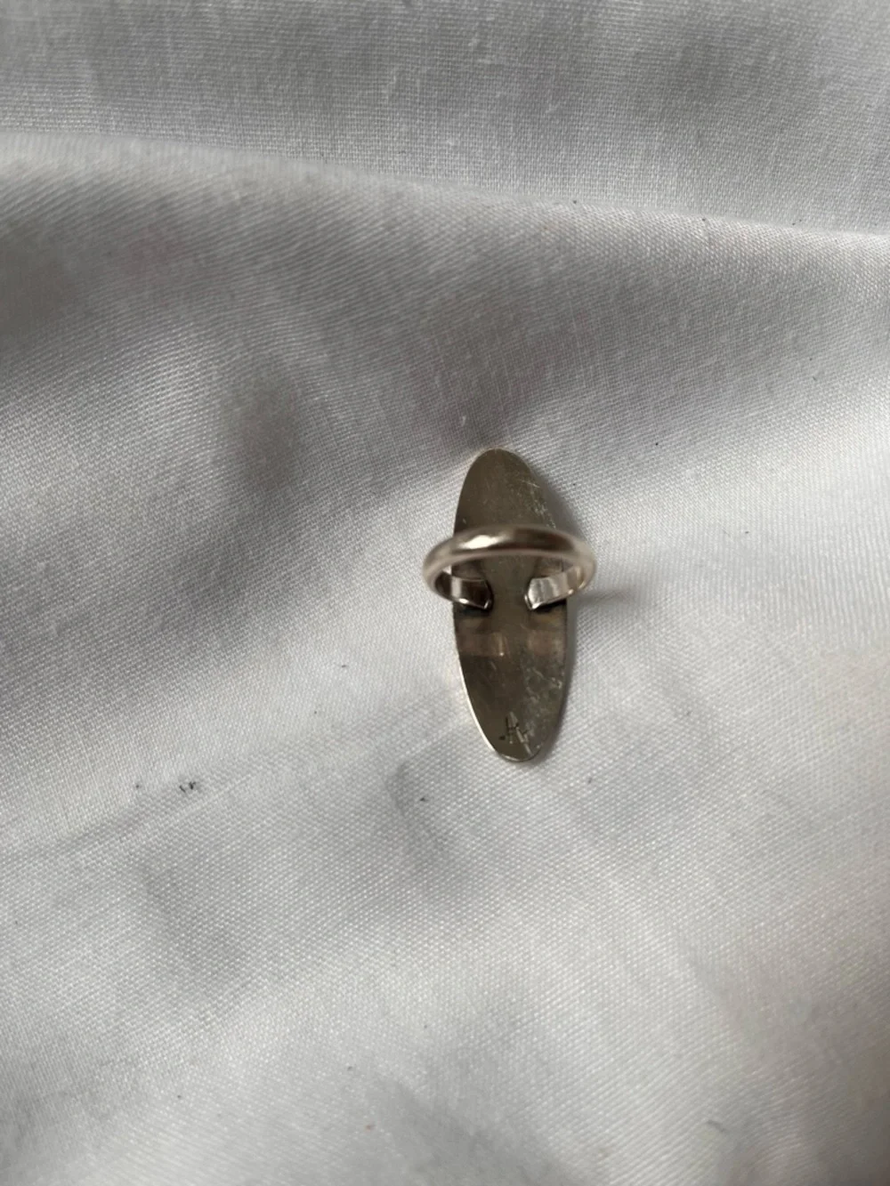 Sterling Silver Native American Hopi Ring Size 6-6.25 Signed Stamped - Picture 5 of 5